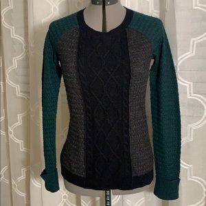 Cynthia Rowley Tri-Colored Sweater